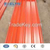 0.13mm thickness corrugated metal roofing sheets