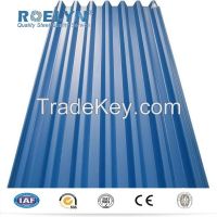 Corrugated Color Coated Steel Metal Roof Sheet