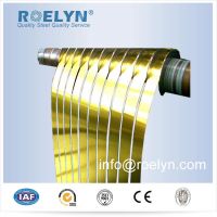 golden lacquer tinplate in coils