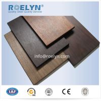 Wood grain Fiber Cement Sheet for exterior facade panel