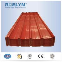 galvanized color coated zinc coated shed roof wall shutter doors corrugated metal roofing sheet