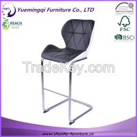 2015  Bar Chair with Leather and Chrome