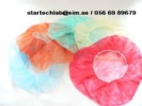 Colored hairnet disposable
