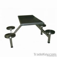 jail table, stainless steel table, steel dining table