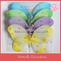 Paillette Nylon Large Butterfly Decorations