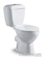 siphonic two-piece toilet
