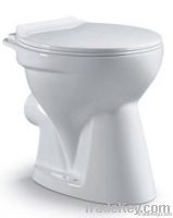 washdown piece toilet