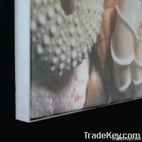 A0 size frameless Fabric LED slim light box 56W Frame size 844x1191x29