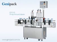 Wrap-around labeling machine