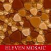Mosaic tiles glass glitter EMSPP04