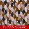 Glass pebble mosaic tile wall tile EMT03