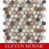 Glass tile round mosaic EMSFASY001