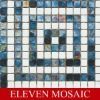 Glass stone mosaic tile swimming pool used EMLS85