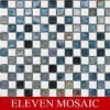 Glass stone mosaic for swimming pool EMLS81