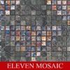 Crystal mosaic glass and stone mosaic EMLS13