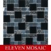 Glass mosaic mixed with stone EMC303