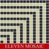 "NEW" Wall plain porcelain mosaic ECLX73