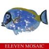 Fish mural for swimming pool tile EMHC43