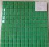 green glass mosaic tile on sell C014