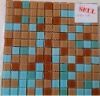 Stock glass mosaic tile B22