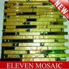 Decorative glass mix stone mosaic tile for interier wall EMYC002