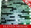 stainless steel metal mosaic pattern, backsplash tile mosaic EMY019