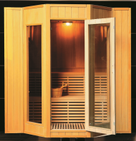 Traditional Steam Sauna 3~4persons, with HARVIA stove