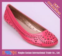 2014 latest summer laser-cut flat shoes for women