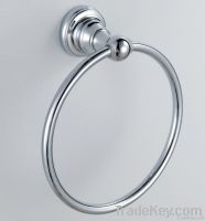 brass chrome plated towel ring