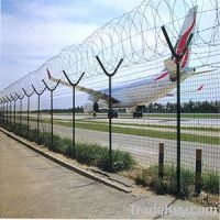 Airport fence