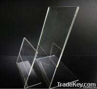 Acrylic Counter Sign Poster Holder Frame