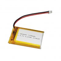 1100mah 803048 li-polymer battery pack with 1C-2C discharging