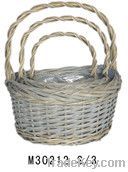 willow wall basket for plants