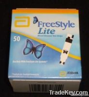 Freestyle lite test strip