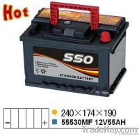 55530MF 12v  55ah  car starting battery