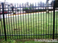wrought iron fence