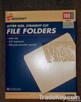 Manila File Folders - 100 Pack