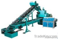 Waste truck tire recycling machine for rubber powder