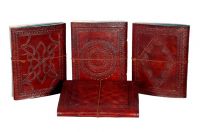 leather handmade diary's