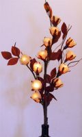 Lighted Rose Flowers