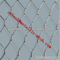 ss304ss316 rope mesh and net for stair and zoo