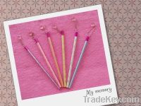 round shape wooden lead Hb pencils with Sinker LC-E-13