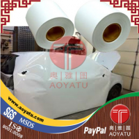 professional pe glossy white car paint protection film
