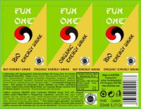 Organic FUN ONE Energy Drink