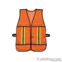 EN471 Class 2, ANSI/ISEA Hi-vis Safety Vest, 100%Polyester Mesh