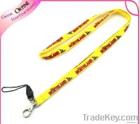 Wholesale lanyards with cell phone strip