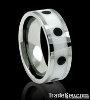 2012 fashion jewelry tungsten rings ceramic rings