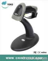 USB Automatic Laser Barcode Scanner Reader with Stand Handfree Bar Cod