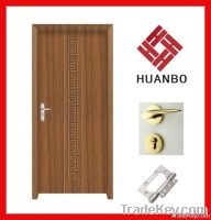 PVC laminated Wooden MDF doors for interior