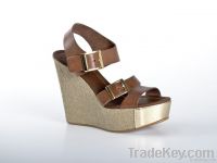 Wedge strapped sandals